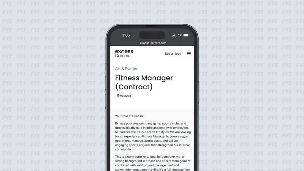 Fitness Manager Exness