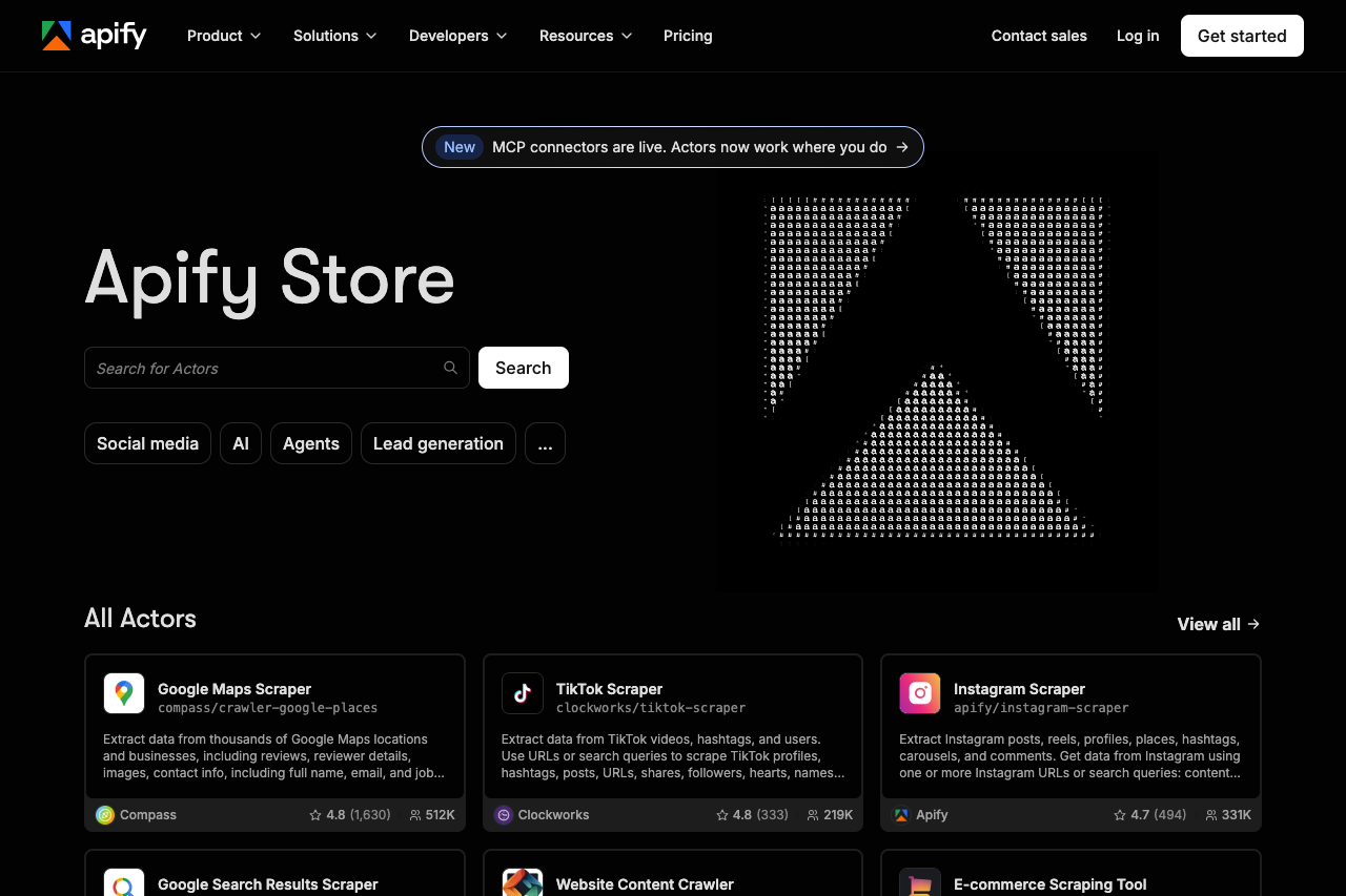 Apify Store