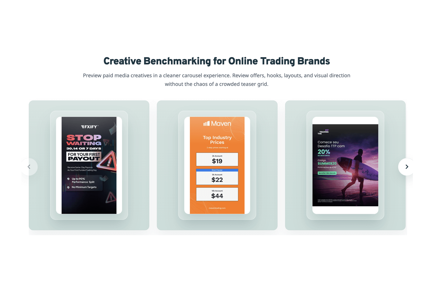 FYI ads and campaigns dashboard screenshot