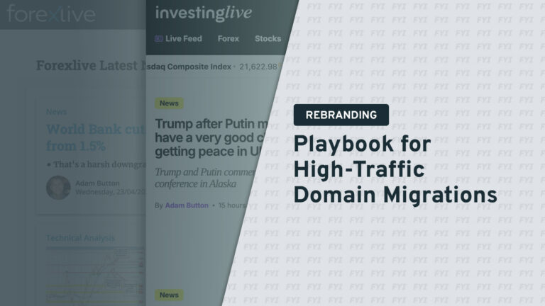 Investinglive Domain Migration