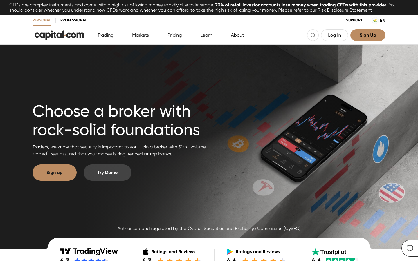 Capitalcom screenshot