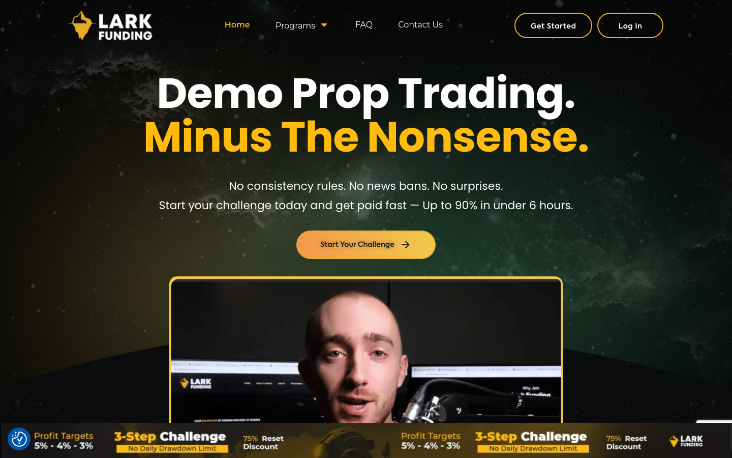 Lark Funding screenshot