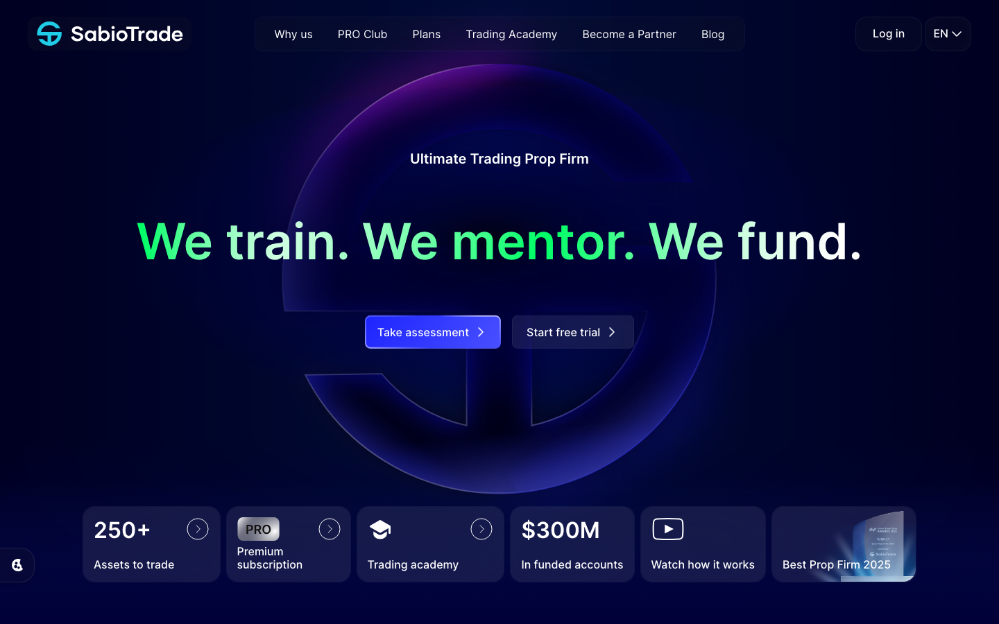 SabioTrade screenshot