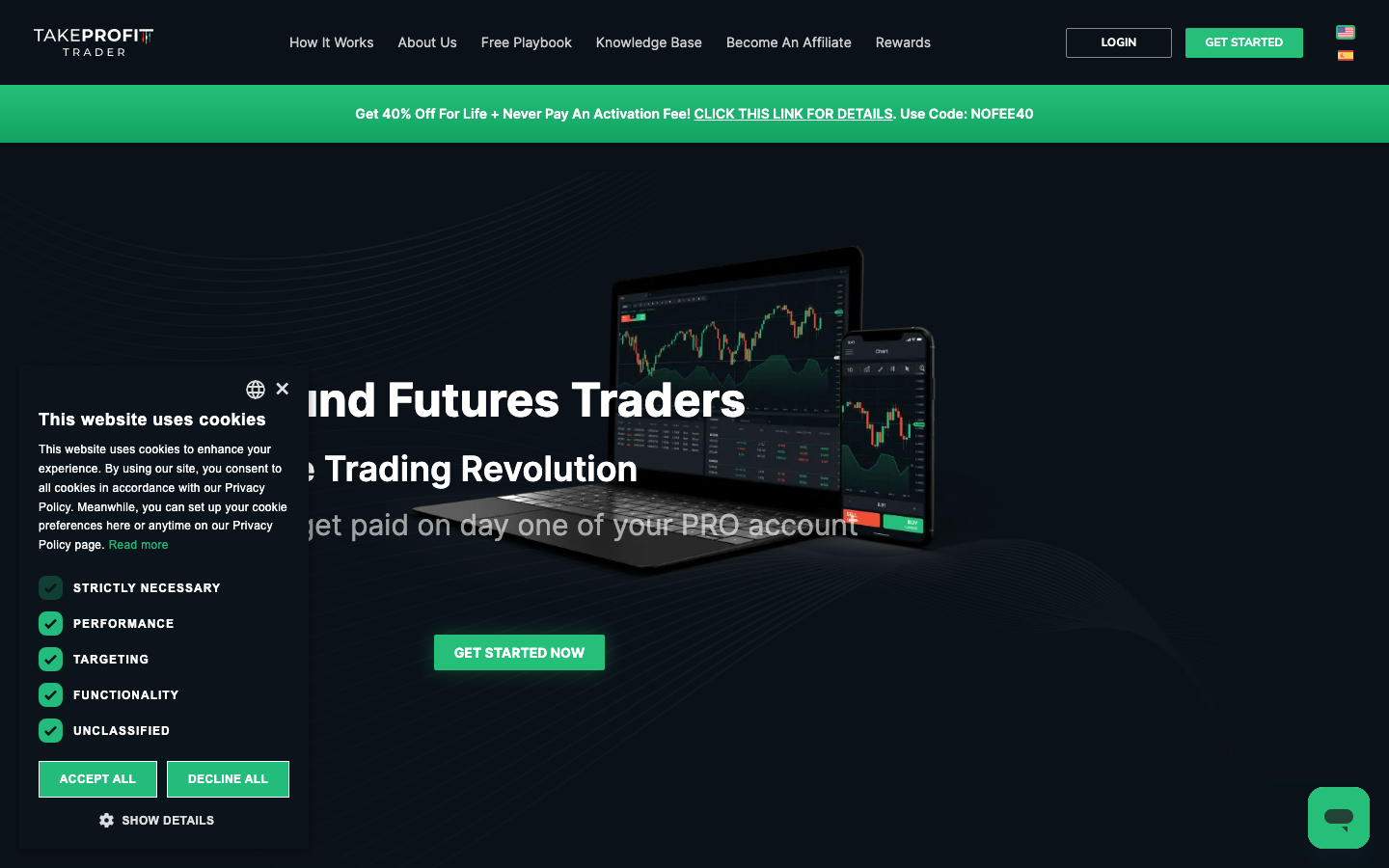 Take Profit Trader screenshot